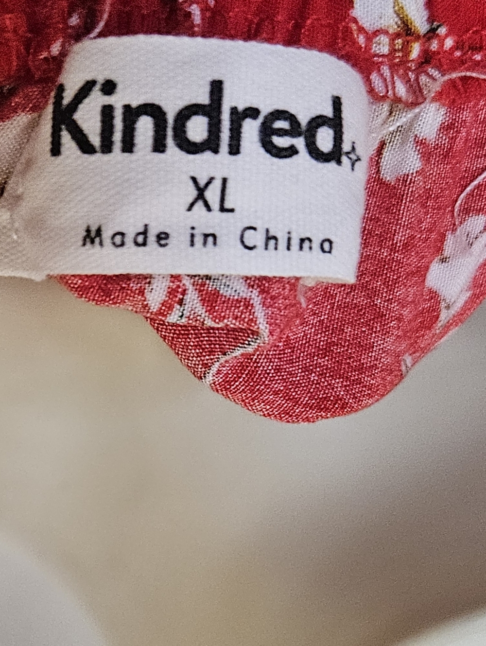 Kindred Red Multi Floral Short Sleeve Front Split Smocked Maxi Dress,X-Large - Picture 2 of 16